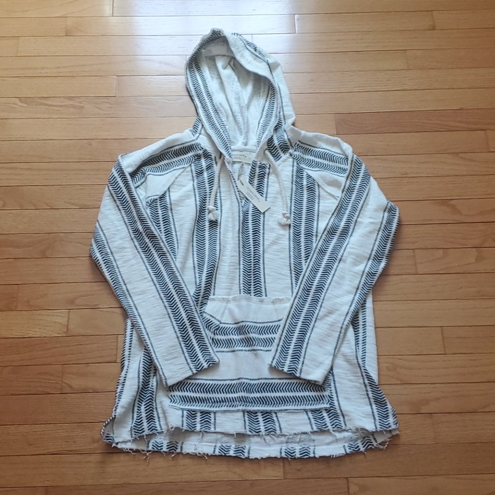 Ocean Drive Bohemian Sweatshirt/Beach Cover-up